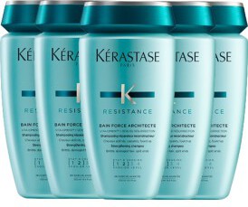 Kérastase Résistance Bain Force Architecte Shampoo 250ml x5