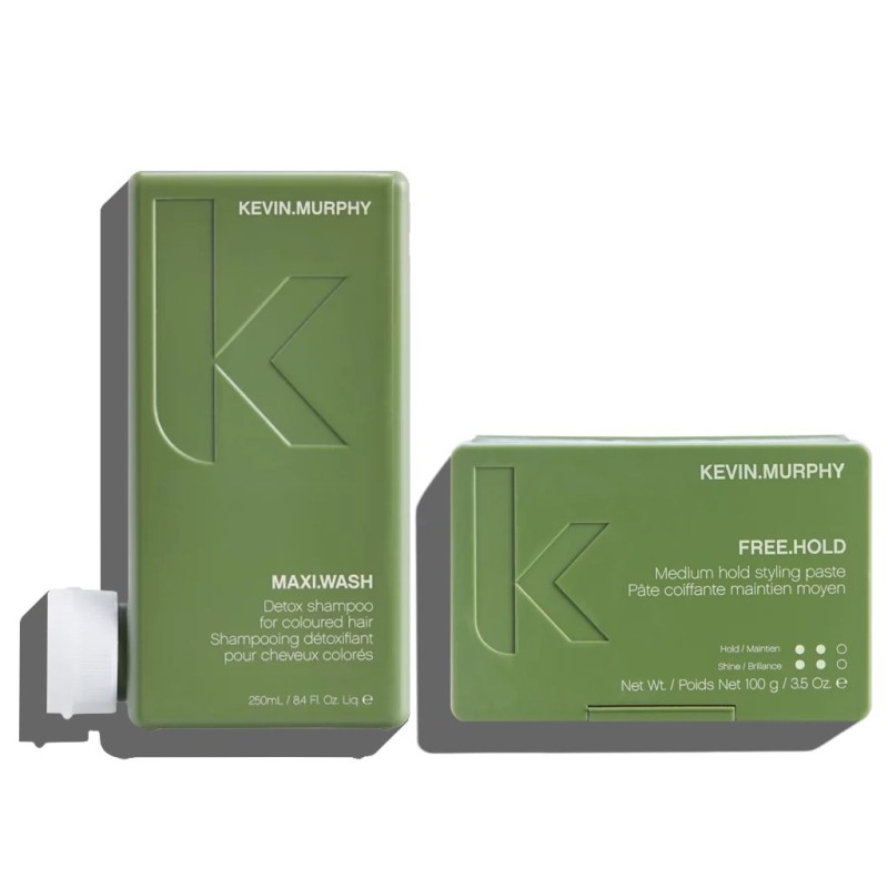 Kevin Murphy Maxi Wash 250ml & Free Hold Kit 100g Kevin Murphy Maxi Wash 250ml & Free Hold Kit 100g