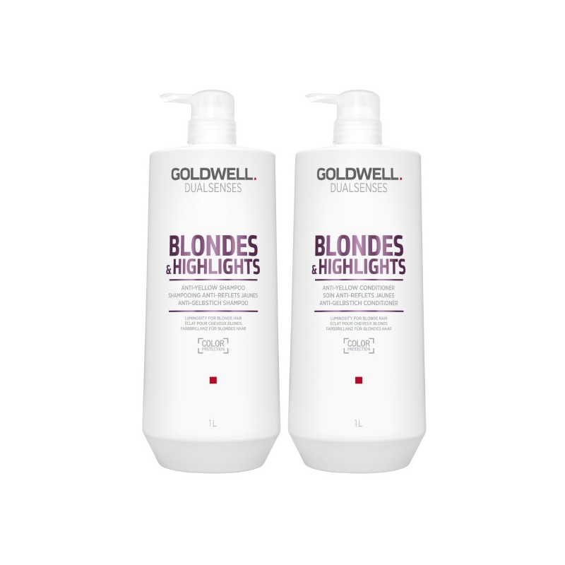 Goldwell Dualsenses Blondes & Highlights Anti-Yellow Duo 1000ml