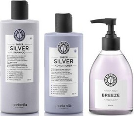 Maria Nila Holiday Sheer Silver + Breeze Hand Lotion