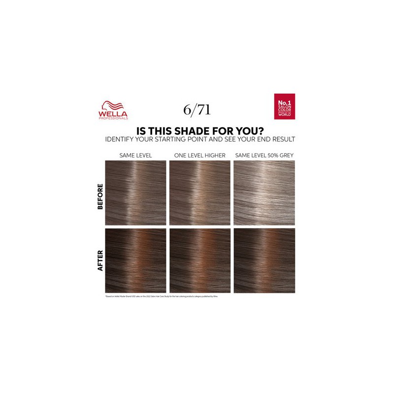 Wella Professionals Color Touch OTC Deep Brown Medium Maple Brown 6/71