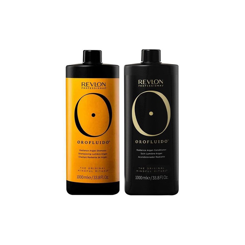 Orofluido XXL Shampoo & Conditioner 1000ml inkl pumpar