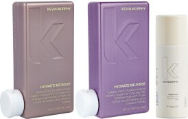 Kevin Murphy Hydrate Me Wash 250ml + Hydrate Me Rinse 250ml + Fresh Hair 100ml