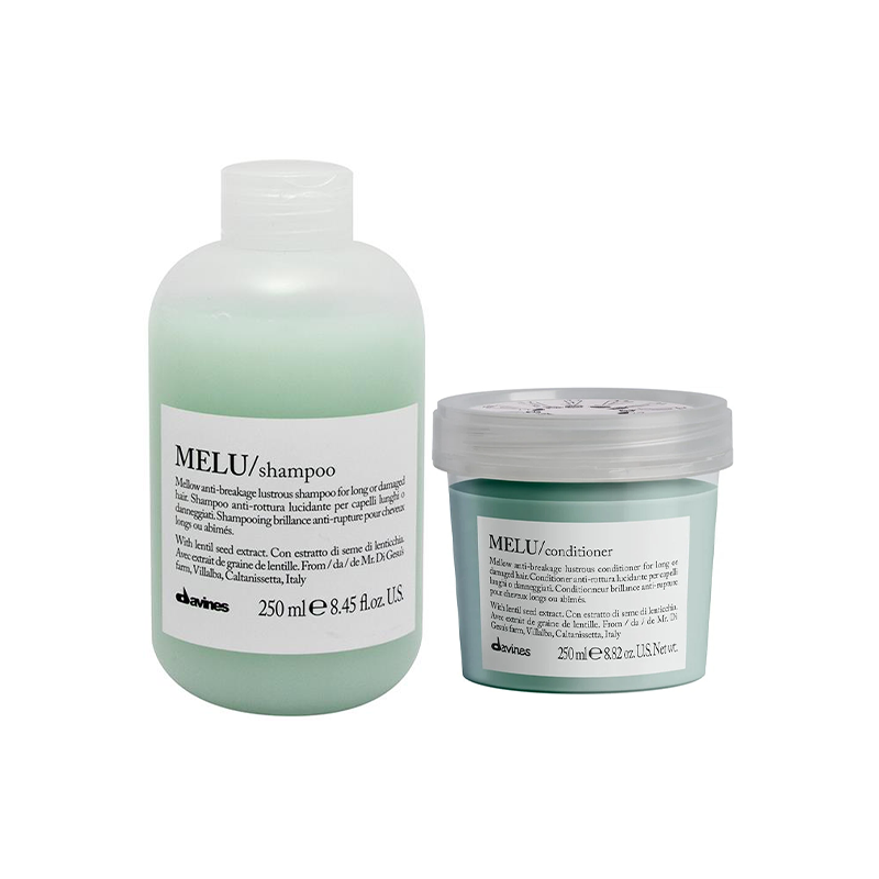 Davines Melu Shampoo 250ml + Balsam 250ml