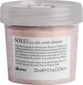 Davines SOLU sea salt scrub cleanser 250ml