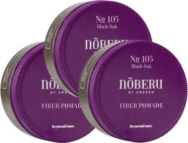 Noberu Fiber Pomade 80ml x3