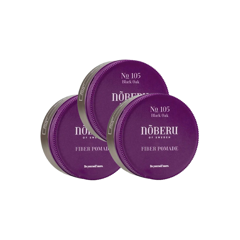 Noberu Fiber Pomade 80ml x3