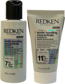 Redken Acidic Bonding Concentrate Shampoo 75ml + Acidic Bonding Concentrate Conditioner 50ml