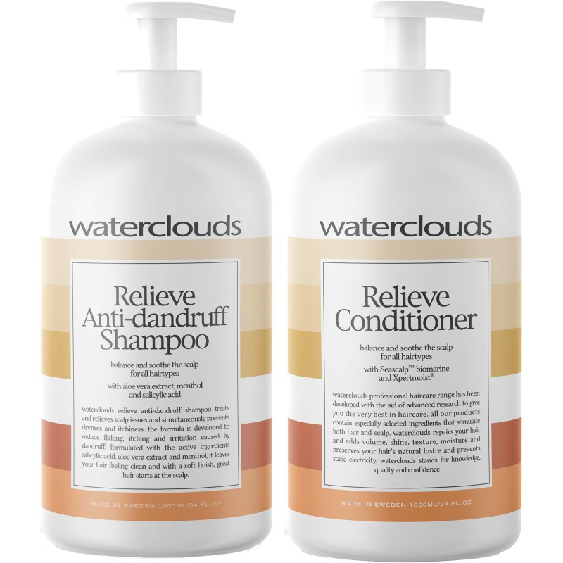 Waterclouds Relieve Anti-dandruff Duo 1000m