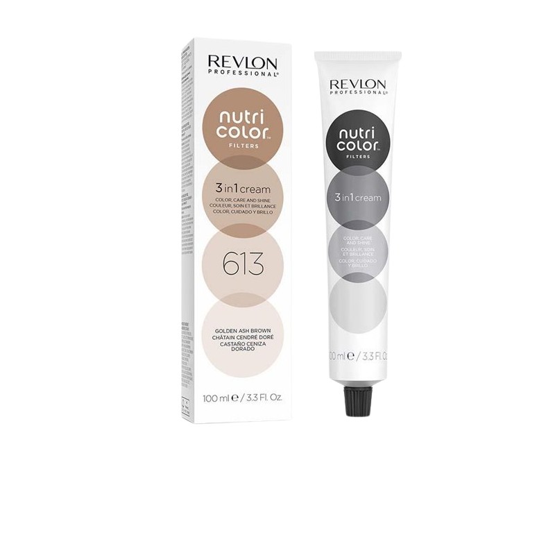 Revlon Professional Nutri Color Creme 613 Golden Ash Brown 100ml