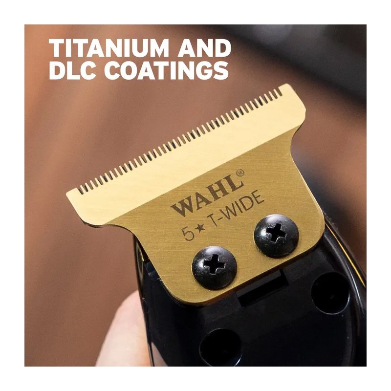 Wahl Blade Set T-wide Gold Plated