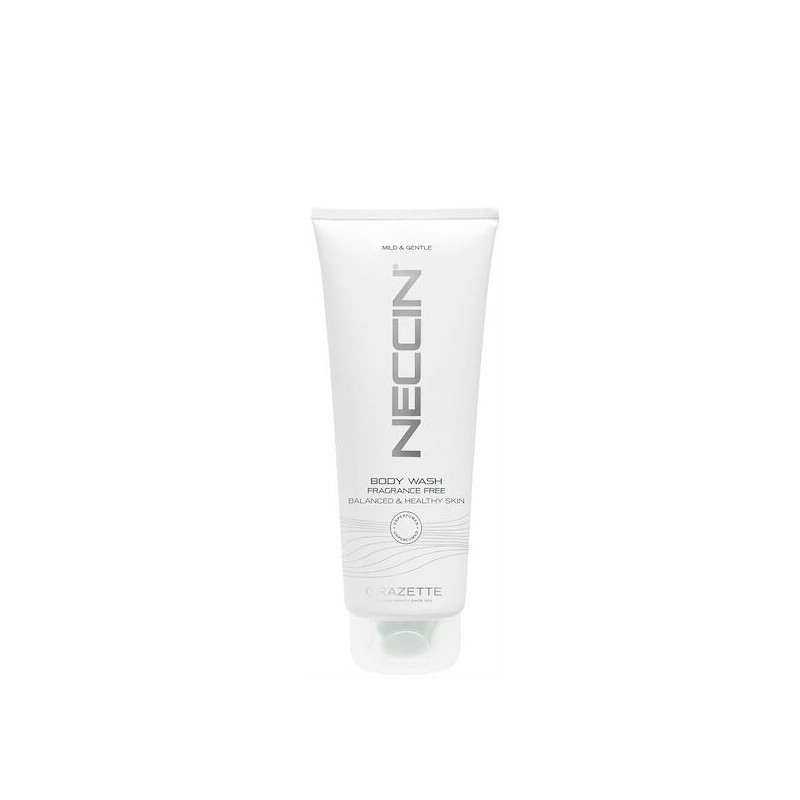Grazette Neccin Body Wash Balanced Healthy Skin Fragrance Free 200ml Grazette Neccin Body Wash Balanced Healthy Skin Fragrance Free 200ml