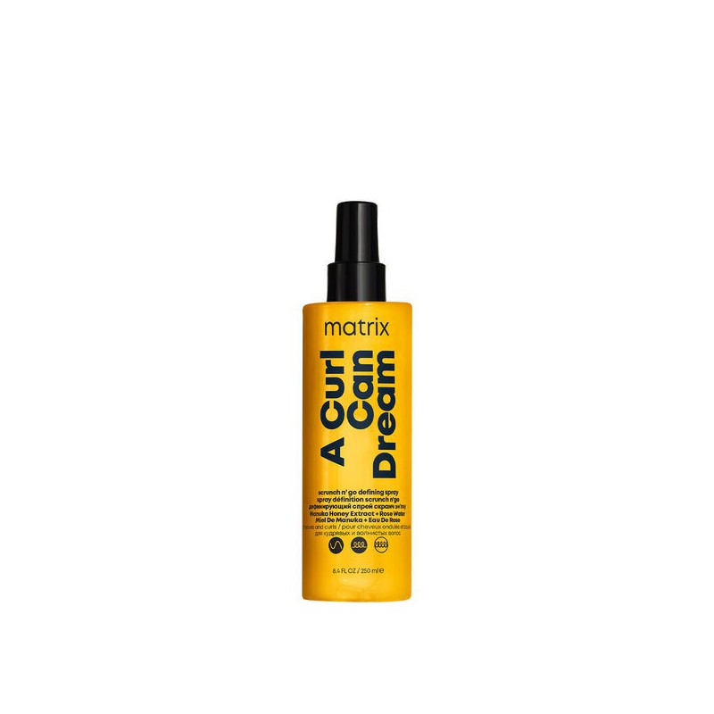 Matrix A Curl Can Dream Scrunch N' Go Defining Spray For Waves And Curls 250 ml Matrix A Curl Can Dream Scrunch N' Go Defining Spray For Waves And Curls 250 ml