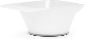 Dye bowl square, white