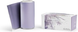 Foil 100 m embossed, Lavender
