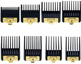 BaBylissPro Premium Clipper Guards 8 st