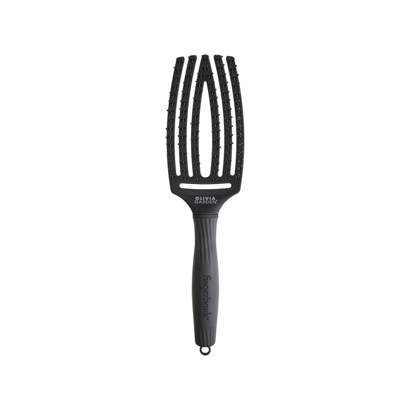 OG Fingerbrush Care Ionic Double bristles black, M