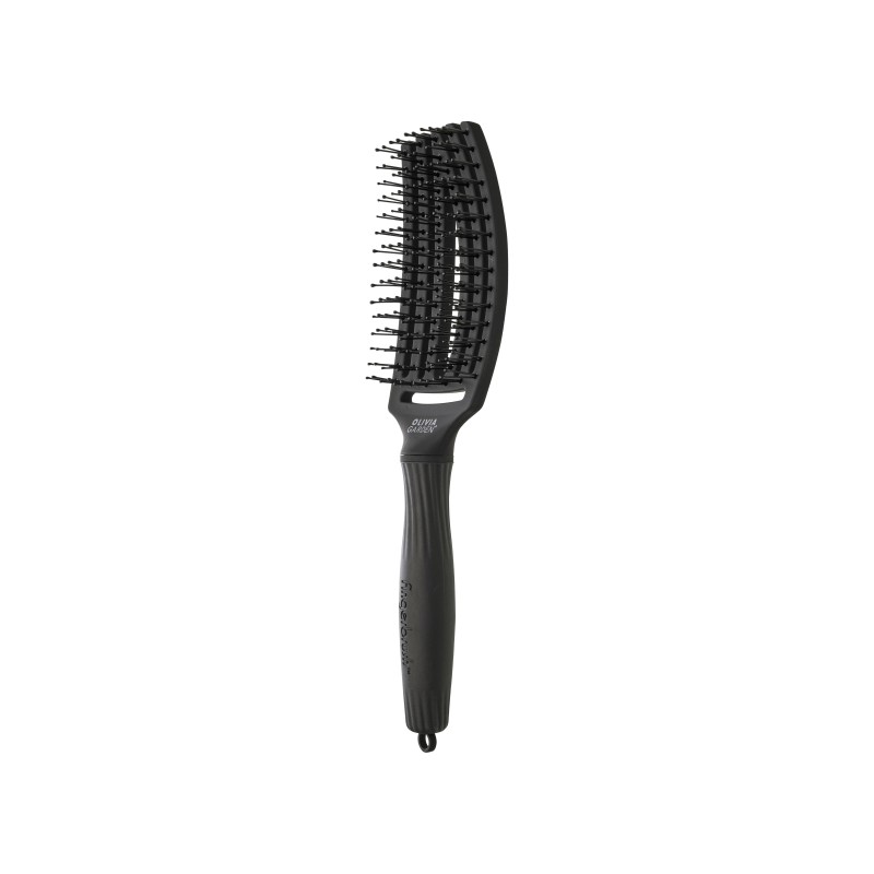 OG Fingerbrush Care Ionic Double bristles black, M