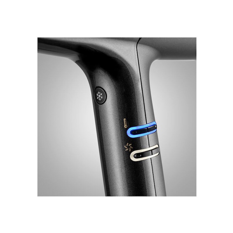 BabylissPro Falco Digital High Speed Dryer Black/Silver BabylissPro Falco Digital High Speed Dryer Black/Silver