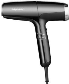 BabylissPro Falco Digital High Speed Dryer Black/Silver (2)