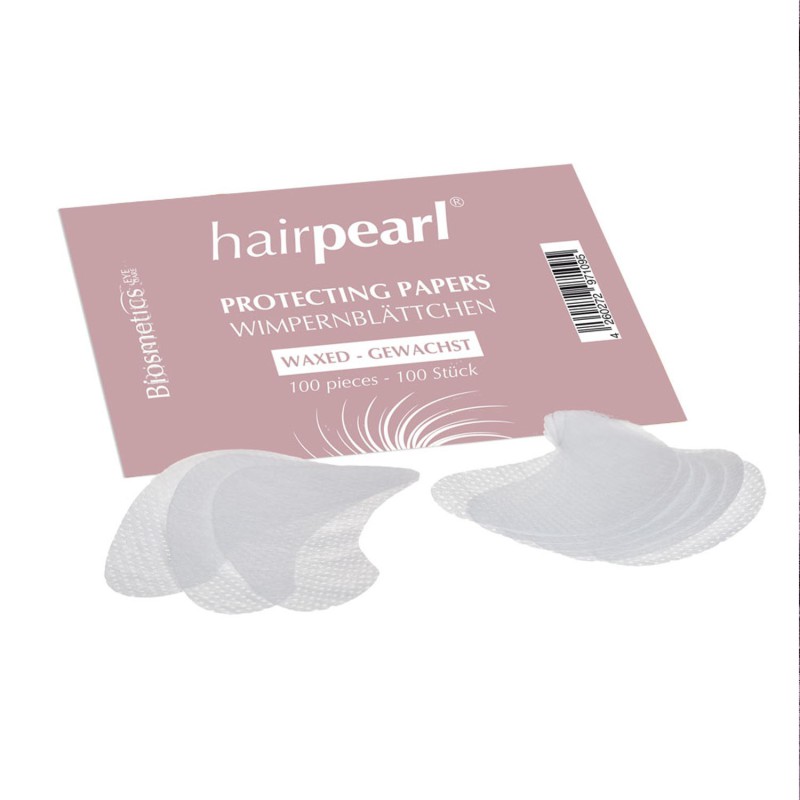 Hairpearl Protecting Papers, waxed 50 pairs