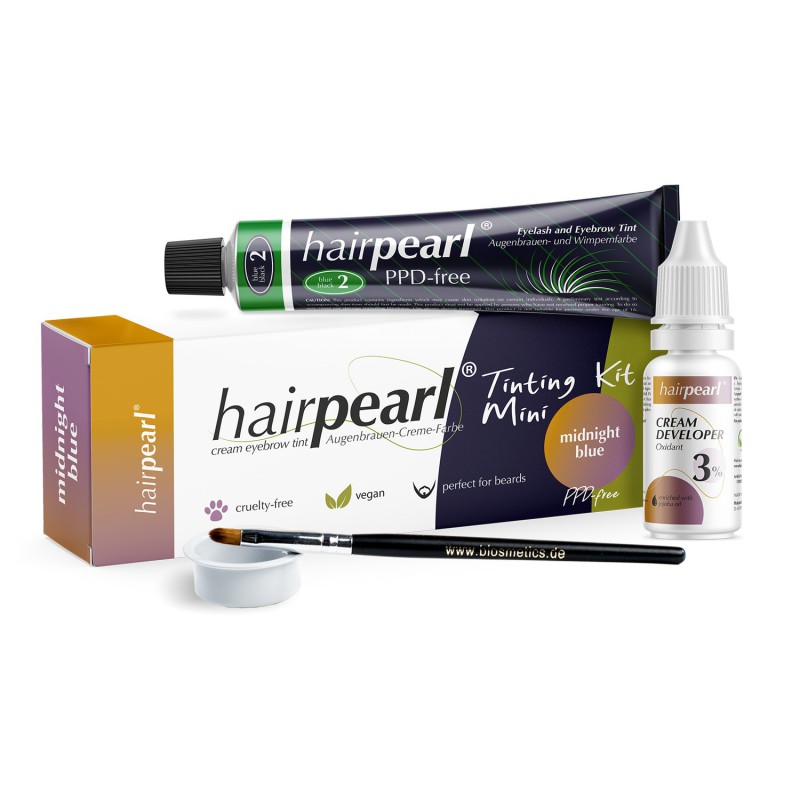 Hairpearl Tinting kit mini PPD free No 2 Blue Black