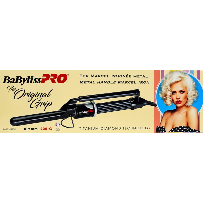 BaBylissPRO Marcel Curling Iron 19mm BAB2242TDE