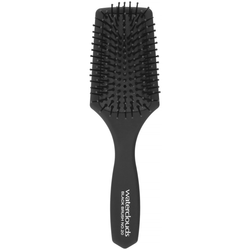 Waterclouds Black Brush 20 Mini Paddelborste
