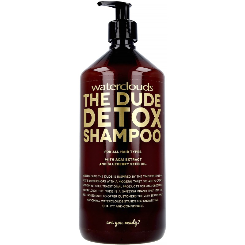 Waterclouds The Dude Detox Shampoo 1000ml