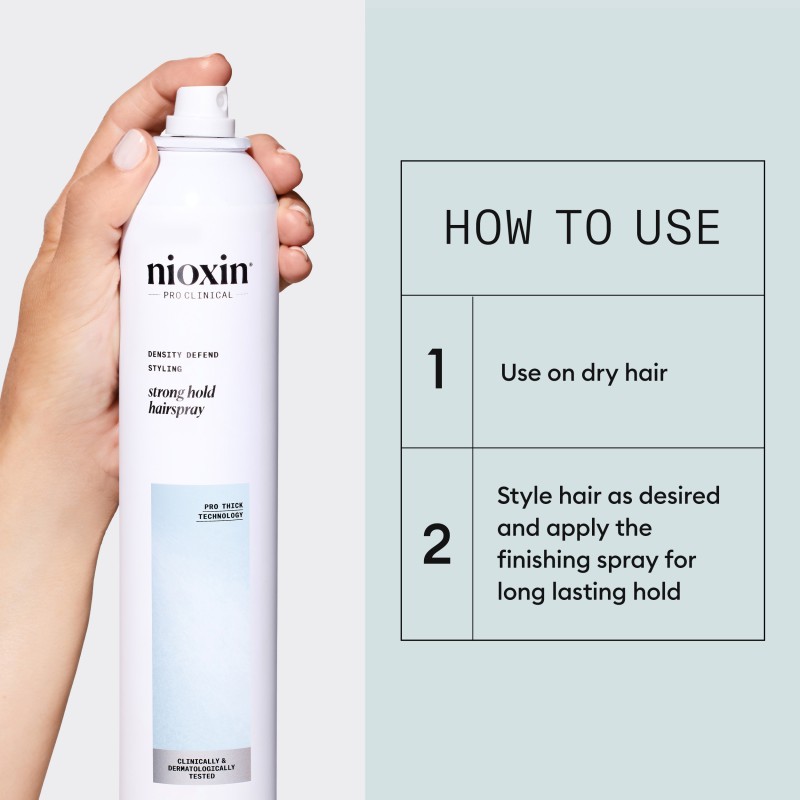 Nioxin Strong Hold Hairspray 300 ml Nioxin Strong Hold Hairspray 300 ml