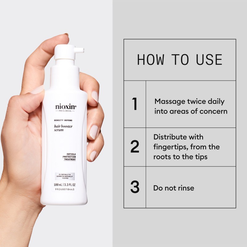 Nioxin Hair Booster Serum 100 ml Nioxin Hair Booster Serum 100 ml