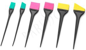 Silicone dye brush set