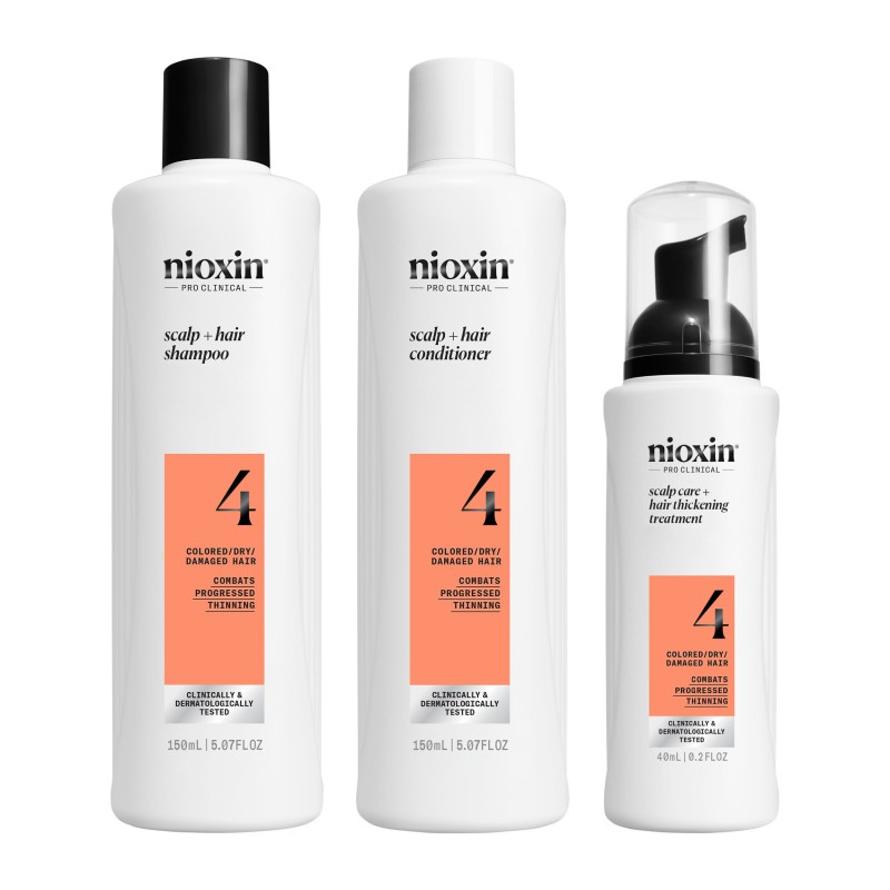 Nioxin System 4 Trial Kit for Colored Thinning Hair Nioxin System 4 Trial Kit for Colored Thinning Hair