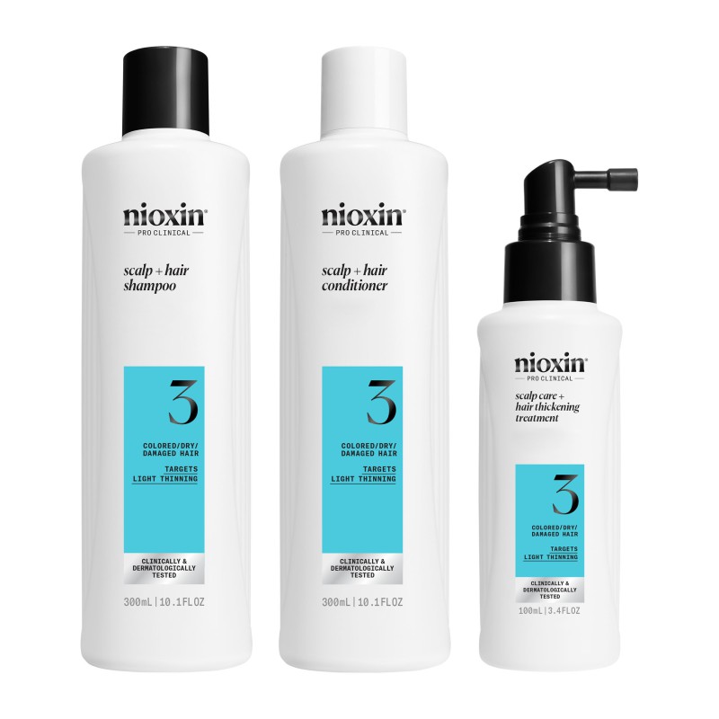 Nioxin System 3 Loyalty Kit for Colored Thinning Hair Nioxin System 3 Loyalty Kit for Colored Thinning Hair