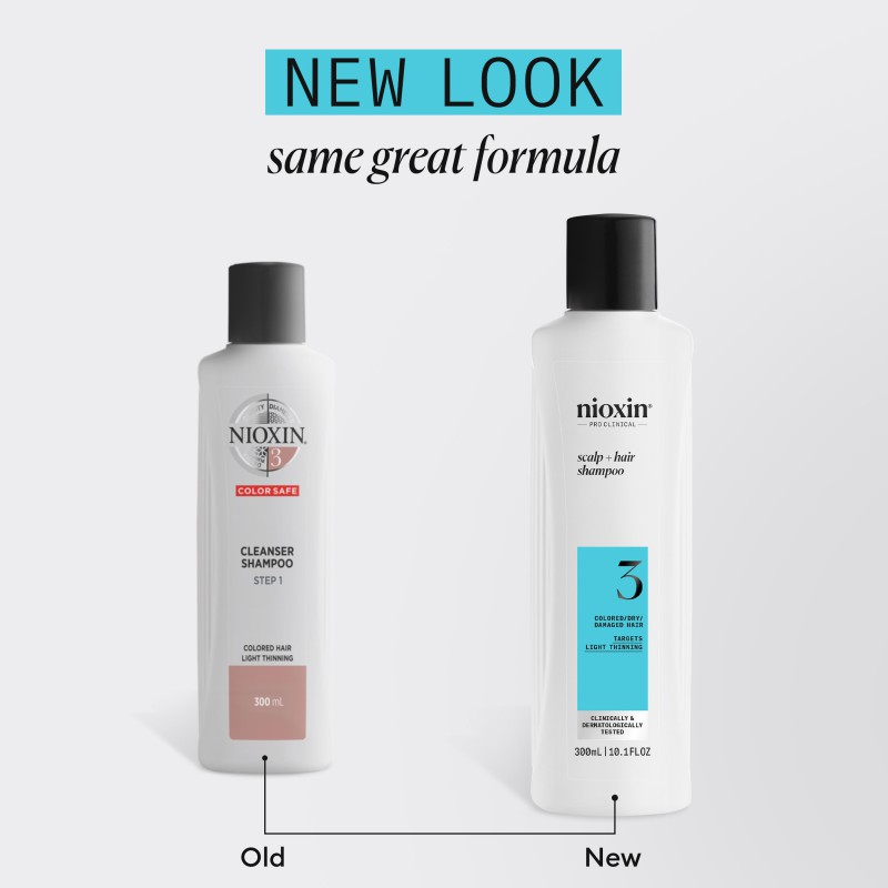 Nioxin System 3 Shampoo for Colored Thinning Hair 300 ml Nioxin System 3 Shampoo for Colored Thinning Hair 300 ml