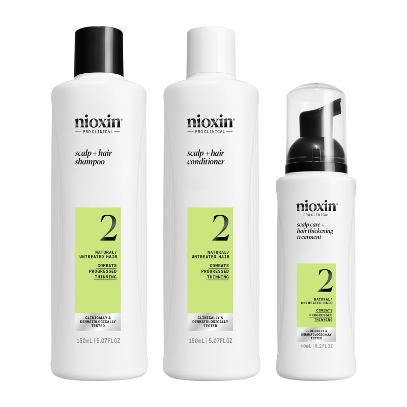 Nioxin System 2 Trial Kit for Thinning Hair Nioxin System 2 Trial Kit for Thinning Hair
