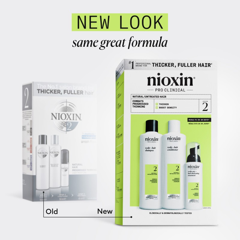 Nioxin System 2 Trial Kit for Thinning Hair Nioxin System 2 Trial Kit for Thinning Hair