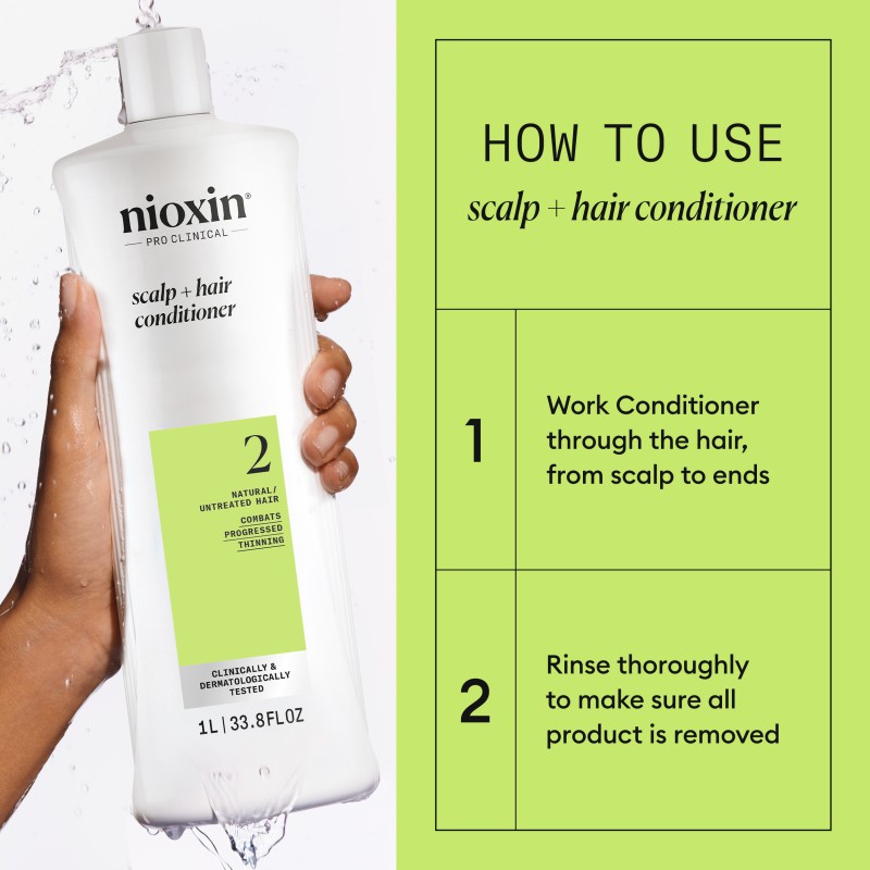 Nioxin System 2 Conditioner for Thinning Hair 1000 ml Nioxin System 2 Conditioner for Thinning Hair 1000 ml