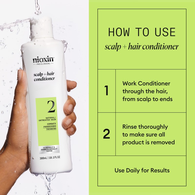 Nioxin System 2 Conditioner for Thinning Hair 300 ml Nioxin System 2 Conditioner for Thinning Hair 300 ml