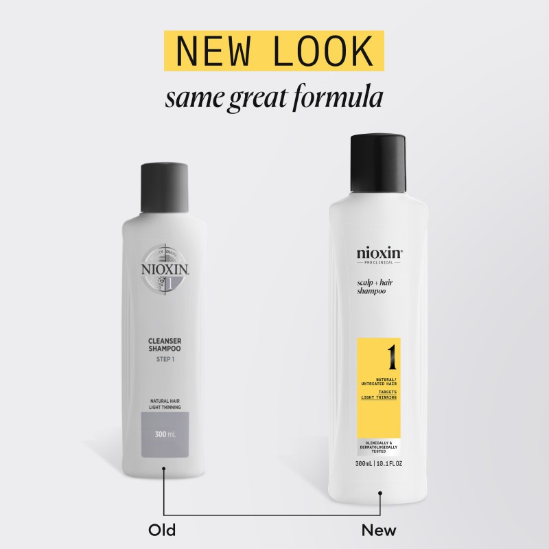 Nioxin System 1 Shampoo for Thinning Hair 300 ml Nioxin System 1 Shampoo for Thinning Hair 300 ml