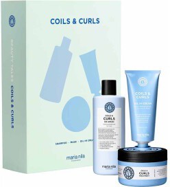 Maria Nila Coils & Curls Trio Shampoo + Mask + Oil In Cream