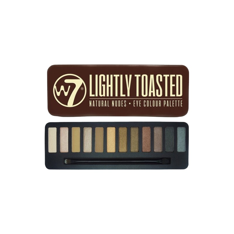 W7 Lightly Toasted Eyeshadow Palette