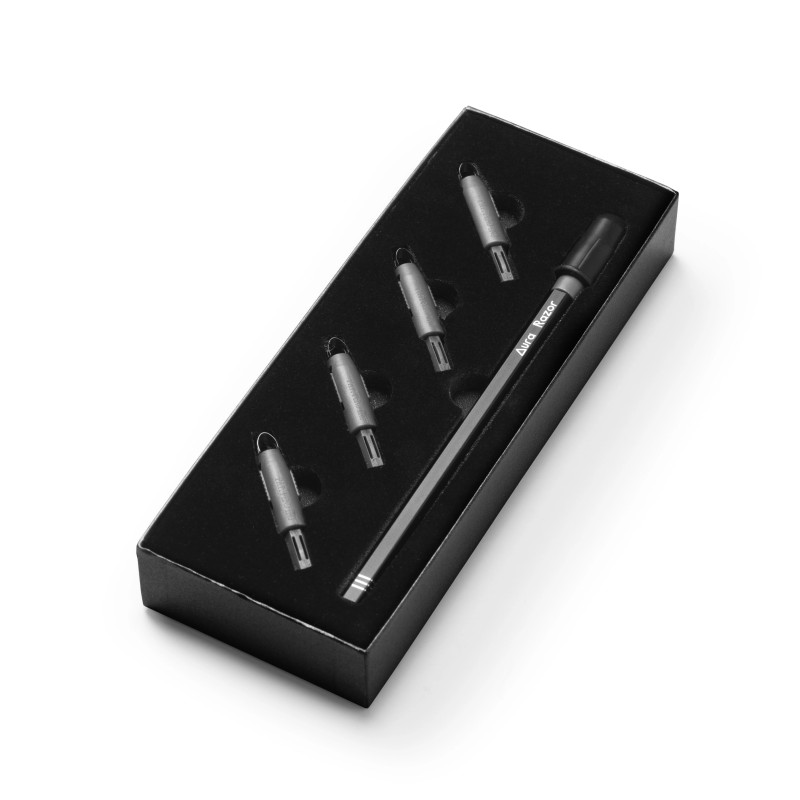 Aurra razor kit, inkl 5 blades