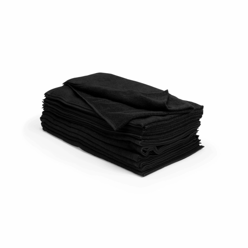 Bravehead Bleachsafe towel black 50x85 cm