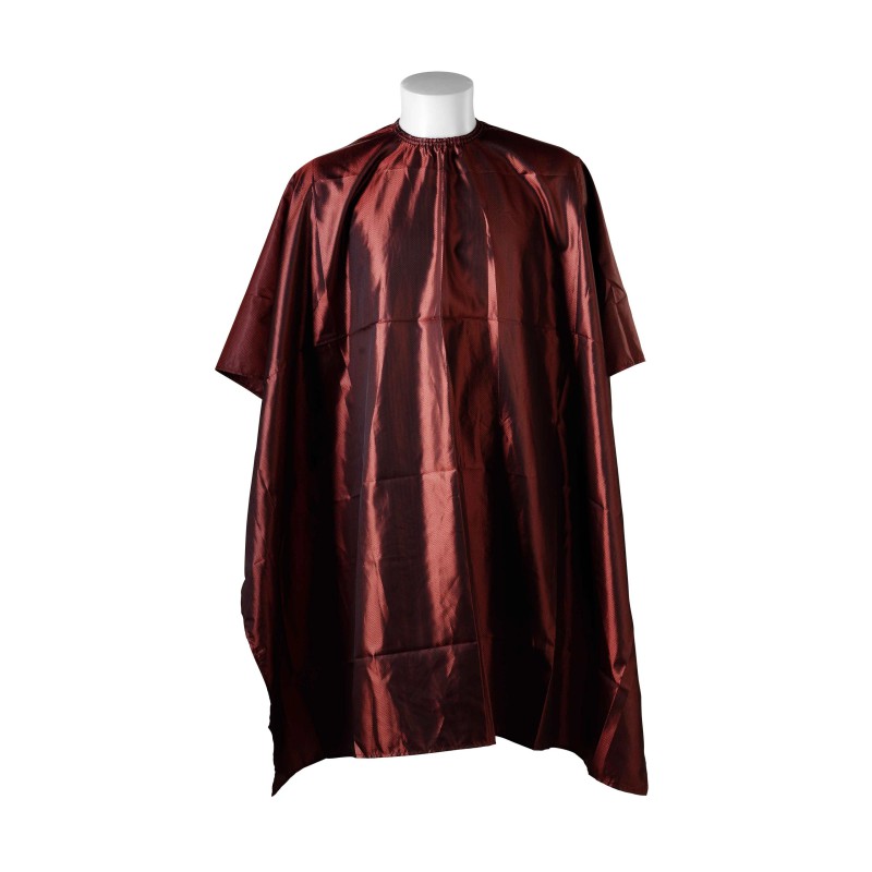 Cutting cape, zig-zag, red