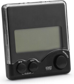 Digital timer, black