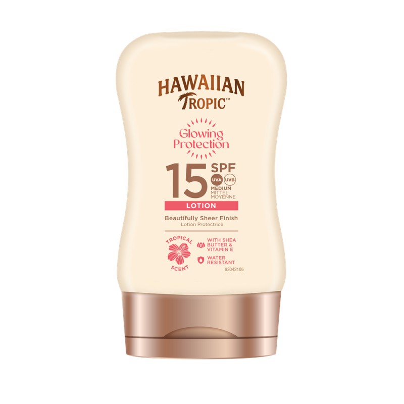 Hawaiian Tropic Glowing Protection Lotion SPF15 100 ml