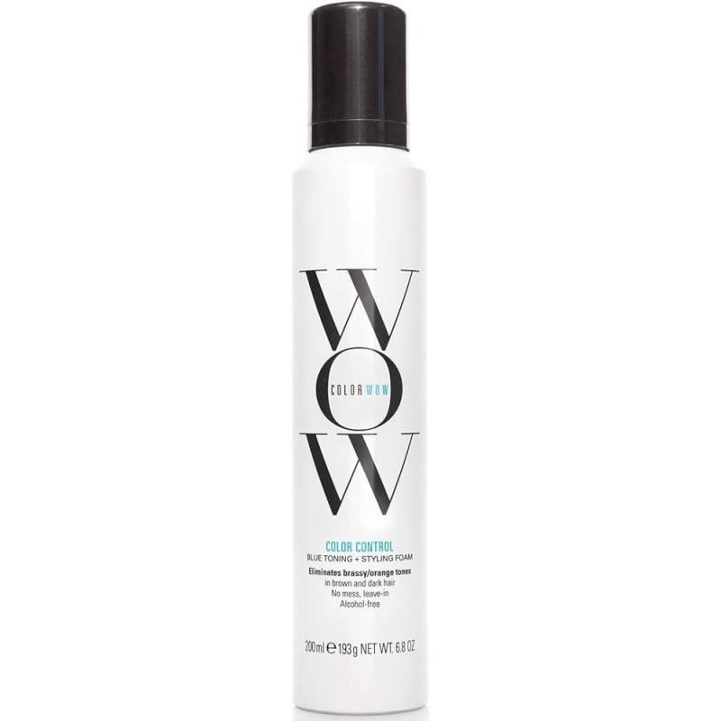 Color Wow Blue Color Control Toning and Styling Foam Brunette 200ml