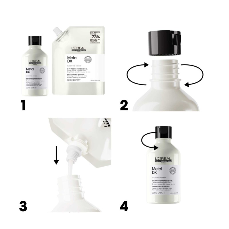 L'Oreal Professionnel Metal DX Shampoo Refill 500ml