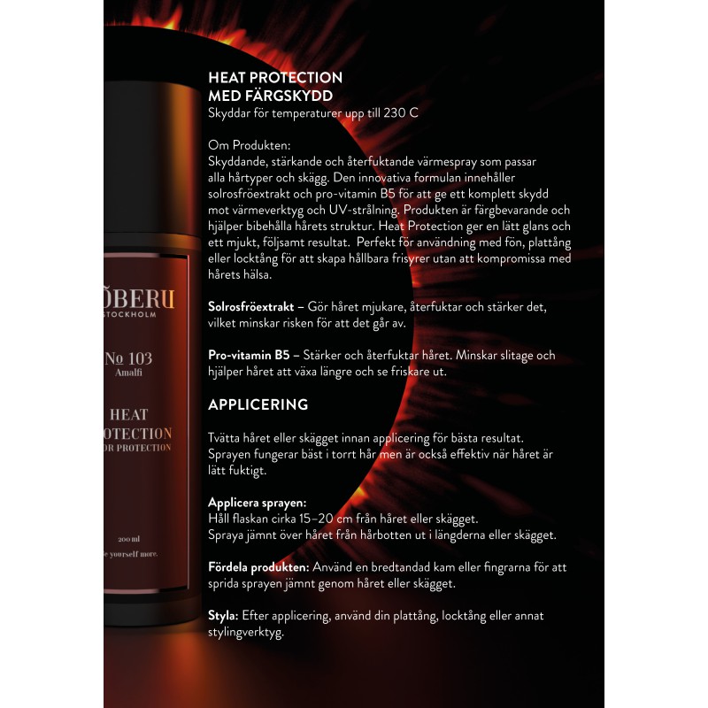 Nõberu of Sweden Heat Protection 200 ml